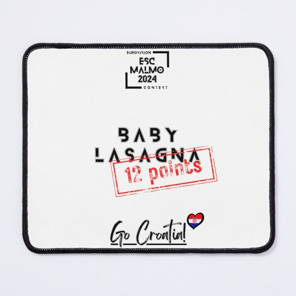 Item preview, ESC. EUROVISION 2024. EUROPE. AUSTRALIA. CROATIA. 12 POINTS designed and sold by CreativeBizarre.