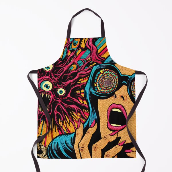 Item preview, Trippy Psychedelic Three Dimensional Monster designed and sold by AIPixelMaster.