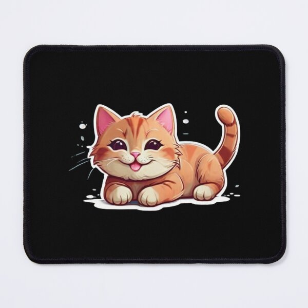 Item preview, smiling cat , happy happy , funny idea designed and sold by masteryStore.