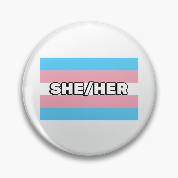 Item preview, Transfem She Her - Transfem Flag - Trans Colors designed and sold by Inspirationmotivation.