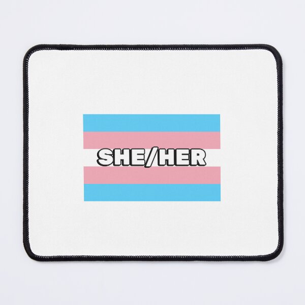Item preview, Transfem She Her - Transfem Flag - Trans Colors designed and sold by Inspirationmotivation.