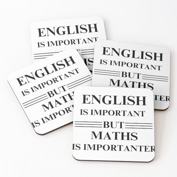 Item preview, Math Over English designed and sold by Velustro Shop.