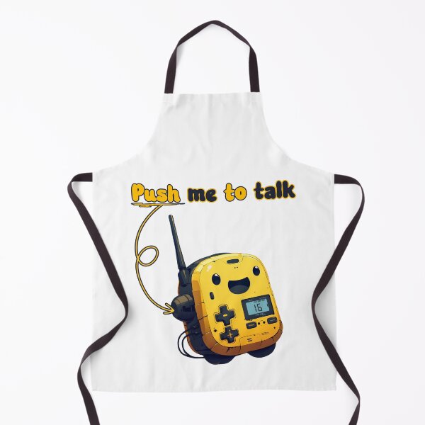 Item preview, Push me to talk Funny Gifts For Amateur Radio Lovers Ham Radio Fans Radio Operator Kids  designed and sold by Waves-of-Art.