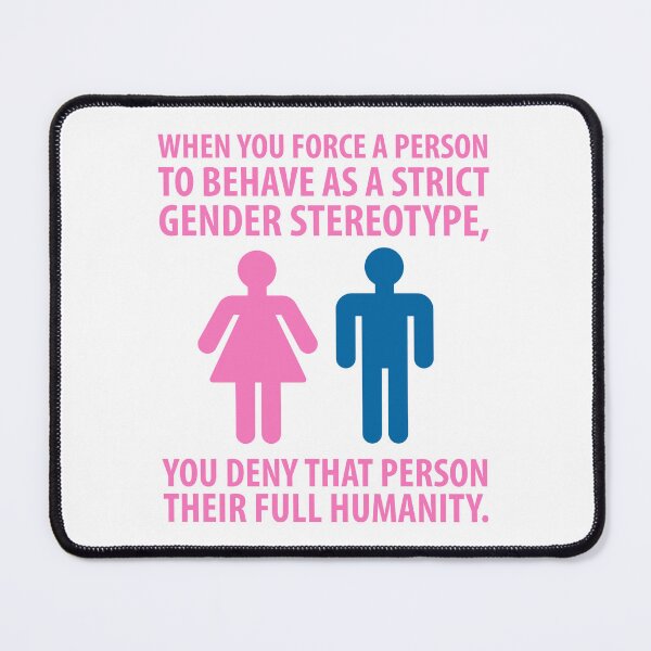 Item preview, Strict gender stereotypes  designed and sold by Rachel the Artist .