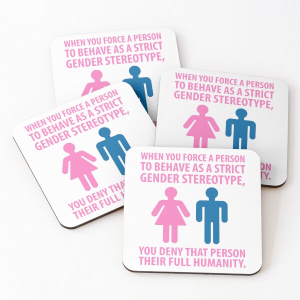 Item preview, Strict gender stereotypes  designed and sold by Rachel the Artist .