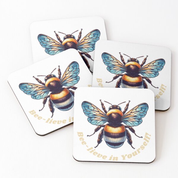 Item preview, Bee-lieve in yourself! designed and sold by DShirtRepublic.