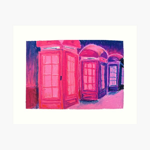 Item preview, Pink Phone Booths designed and sold by rpk-art.