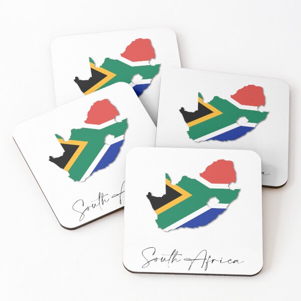 Item preview, South Africa Country Map and Flag Cape Town designed and sold by dk-design85.
