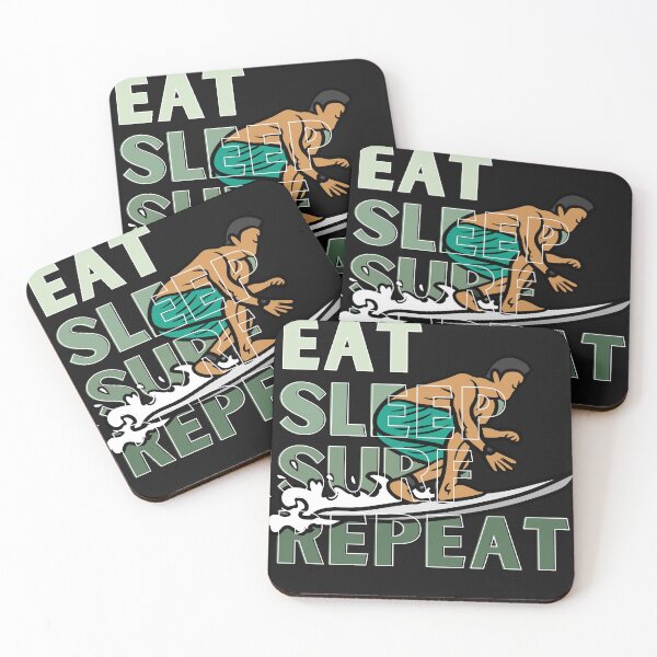 Item preview, Eat Sleep Surf Repeat designed and sold by nivadaofficiel2.