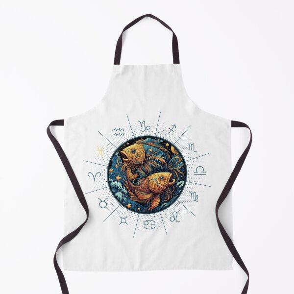 Artikelvorschau, STERNZEICHEN Fische - Astrologische FISCHE - FISCHE - STERNZEICHENzeichen - Van-Gogh-Stil - 3 entworfen und verkauft von ArtProjectShop.