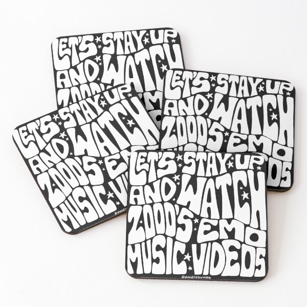 Item preview, 2000s Emo Music Videos designed and sold by doodlebymeg.