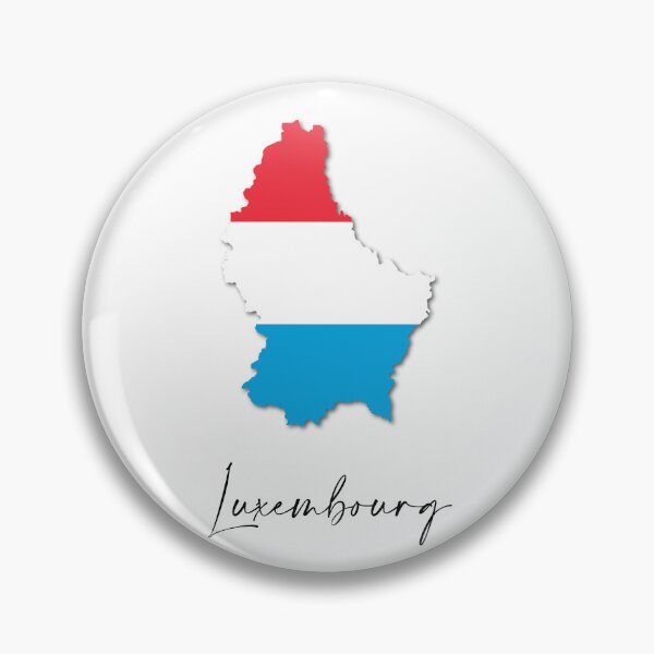 Item preview, Luxembourg Country Map and Flag Europe designed and sold by dk-design85.