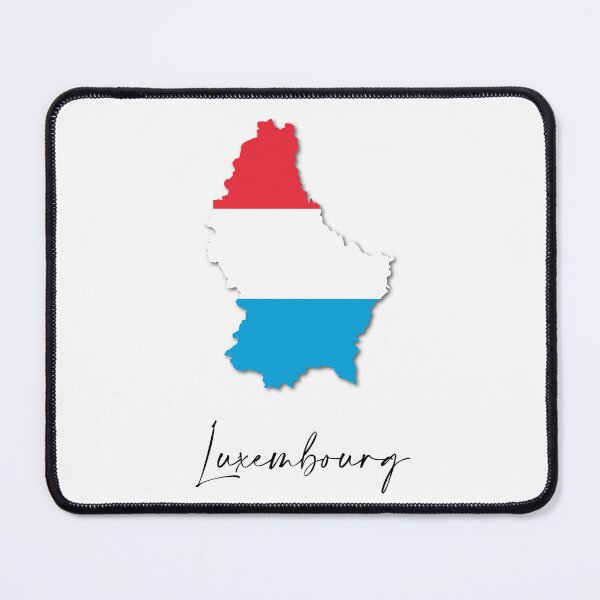 Item preview, Luxembourg Country Map and Flag Europe designed and sold by dk-design85.