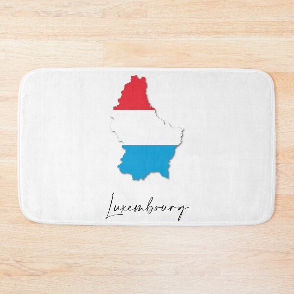 Item preview, Luxembourg Country Map and Flag Europe designed and sold by dk-design85.