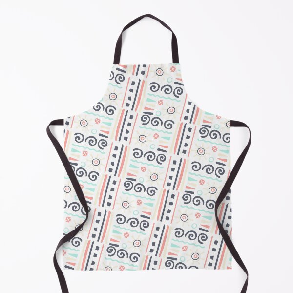 Item preview, Pastel Inspired Tribal Symbol White Forever Seamless Pattern designed and sold by Alchemy-A-La-G.