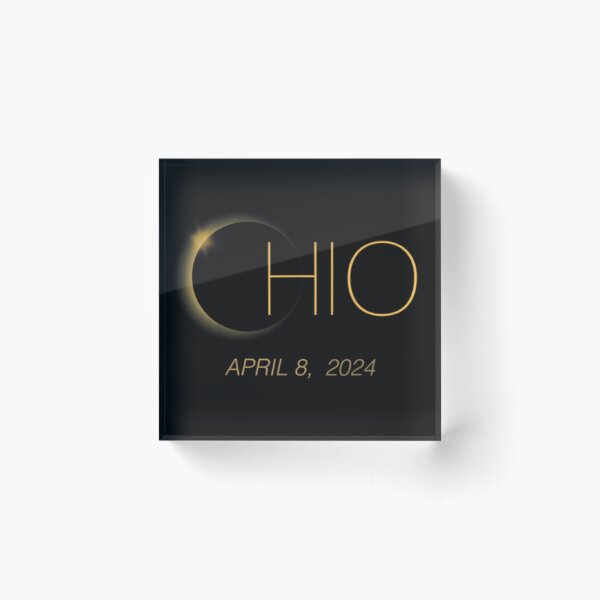 Item preview, Total Solar Eclipse 2024 State Ohio designed and sold by Tigerr3g.