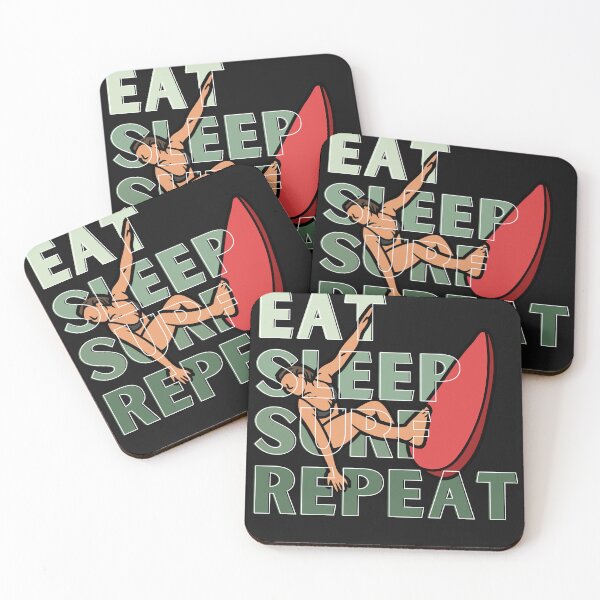 Item preview, Copy of Eat Sleep Surf Repeat designed and sold by nivadaofficiel2.