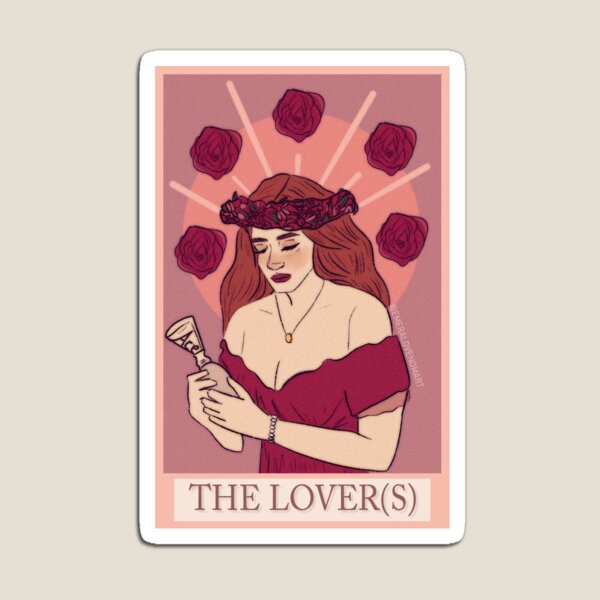 Item preview, the lovers tarot card designed and sold by emeraldvenomart.