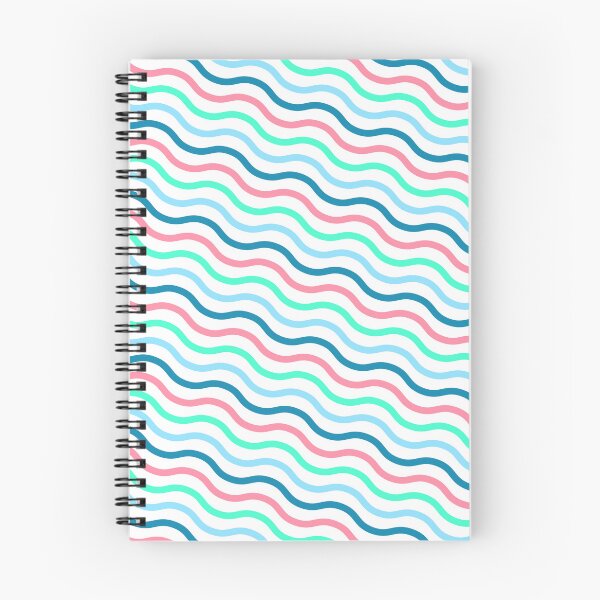 Item preview, Girly Swirly Wavy Lines White Forever Seamless Pattern designed and sold by Alchemy-A-La-G.