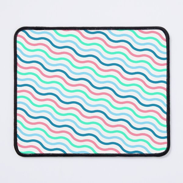 Item preview, Girly Swirly Wavy Lines White Forever Seamless Pattern designed and sold by Alchemy-A-La-G.