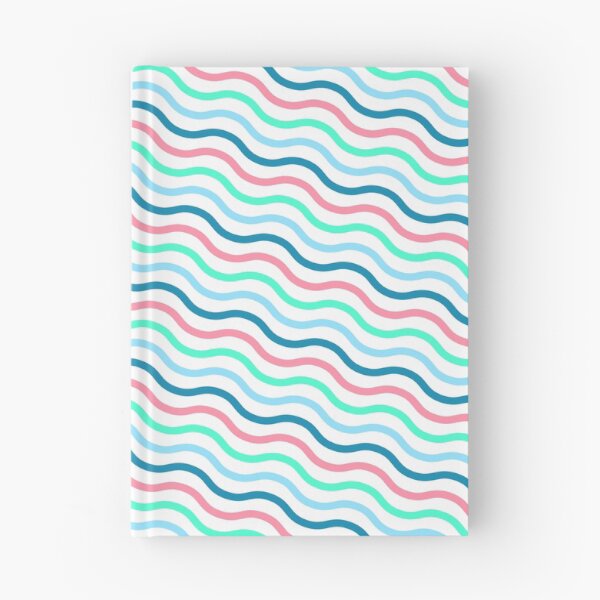 Item preview, Girly Swirly Wavy Lines White Forever Seamless Pattern designed and sold by Alchemy-A-La-G.