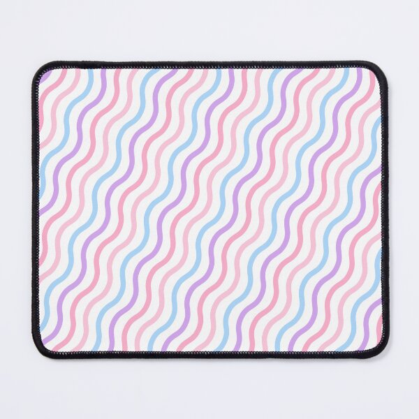 Item preview, Girly Swirly Wavy Lines White Forever Seamless Pattern designed and sold by Alchemy-A-La-G.
