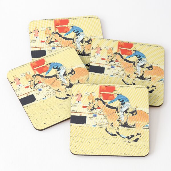 Item preview, Finish Line Run - Rodeo Cowgirl designed and sold by NaturePrints.