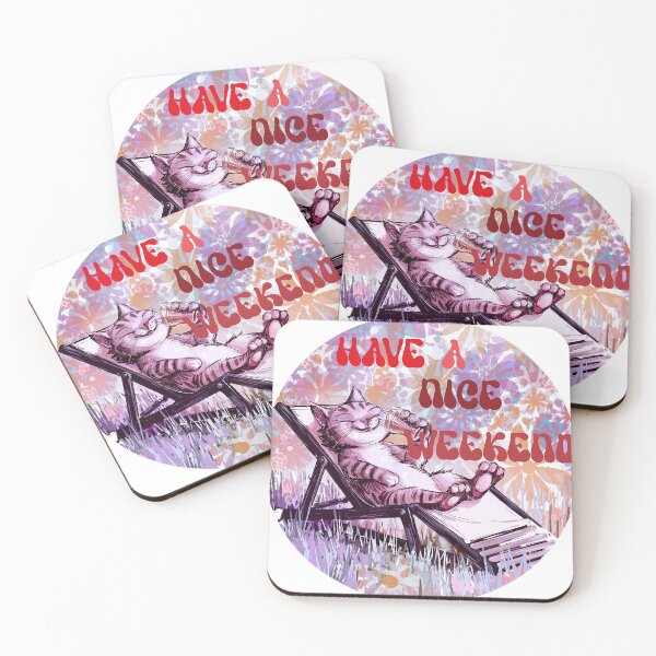 Item preview, Happy cat, have a nice weekend designed and sold by Balpa.