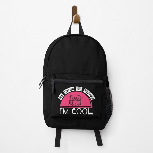 Item preview, My Drum Kit Thinks I'm Cool - Lighthearted Encouraging Quote for Drummers designed and sold by Elizabeth Elias.