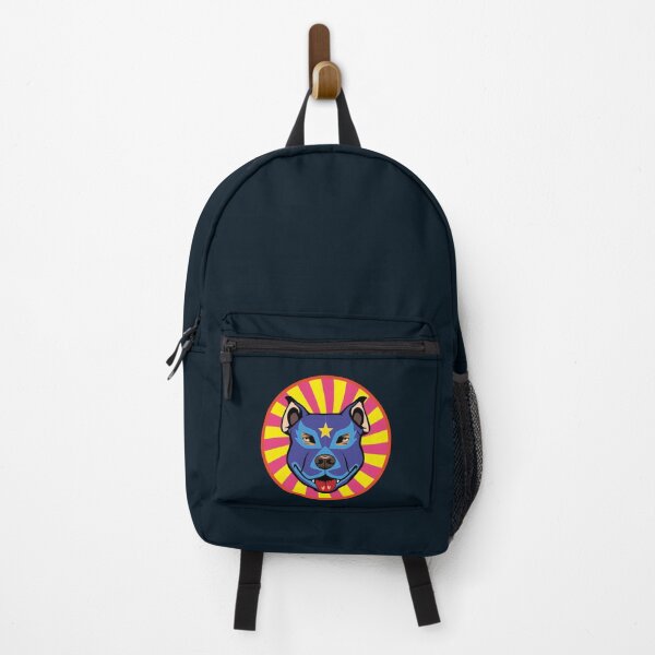 Item preview, pitbull mascara azul designed and sold by ArtisticVsion.