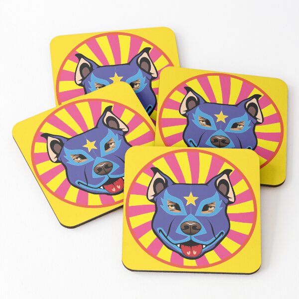 Item preview, pitbull blue mask designed and sold by ArtisticVsion.