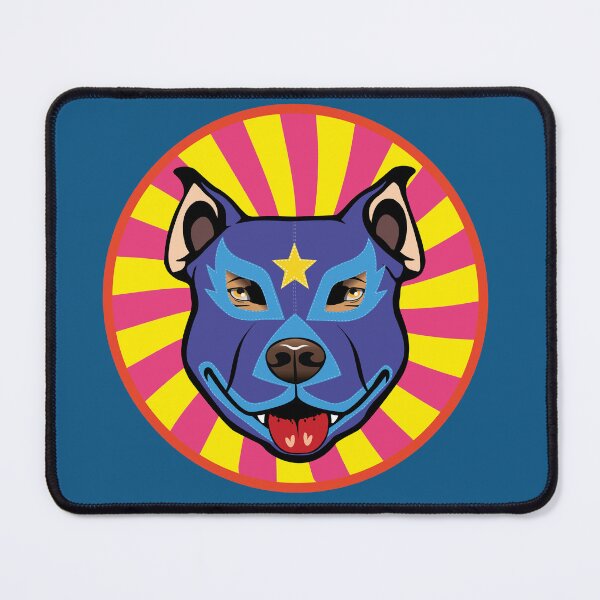Item preview, pitbull blue mask designed and sold by ArtisticVsion.