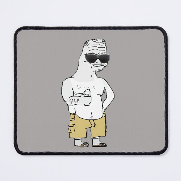 Item preview, Funny Wojak Boomer Meme Sticker designed and sold by Shidesama.