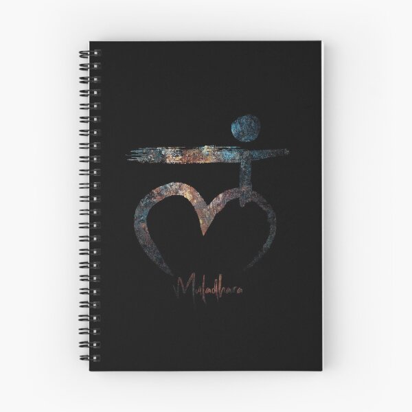 Item preview, Muladhara - the root chakra, a unique design in a grunge style for all those interested in spiritual development. designed and sold by RedGhostDesign.