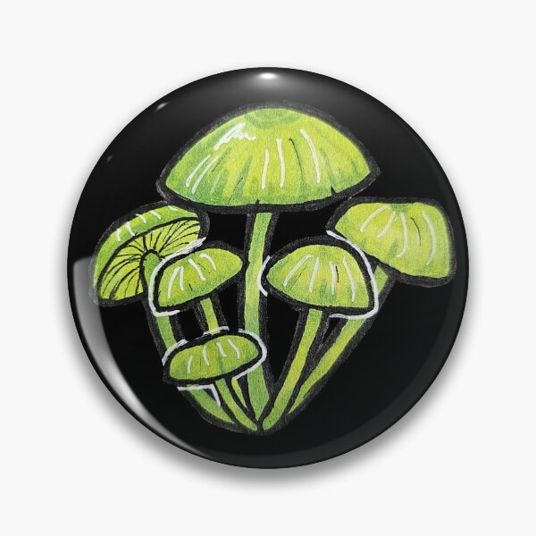 Item preview, Glow in the Dark Mushrooms designed and sold by silverwolfsoul.