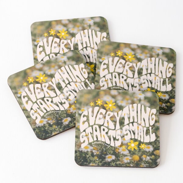 Item preview, Everything Starts Small designed and sold by doodlebymeg.