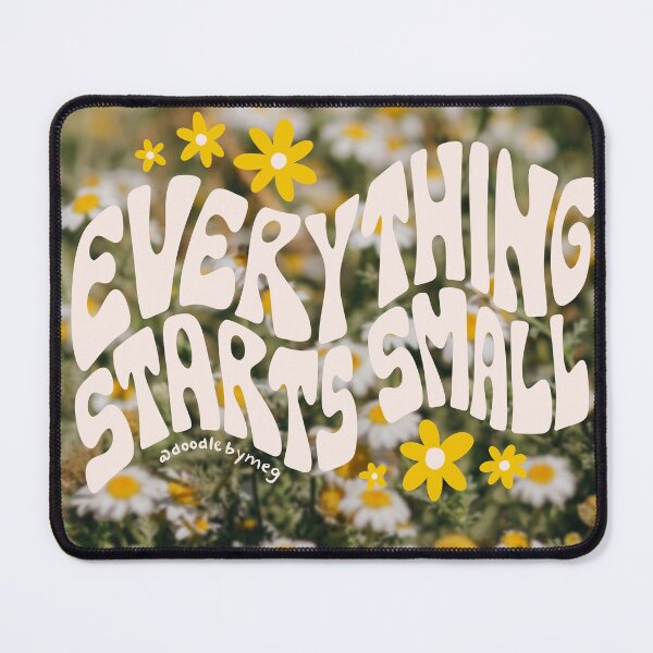 Item preview, Everything Starts Small designed and sold by doodlebymeg.