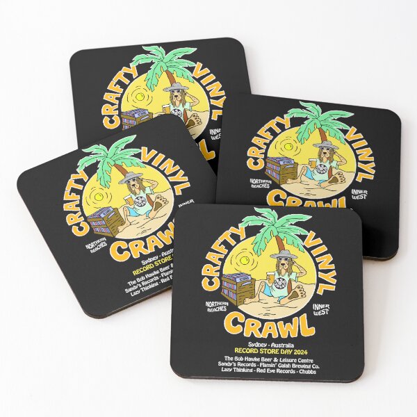 Item preview, RSD Crafty Vinyl Crawl 2024 designed and sold by Monkez.