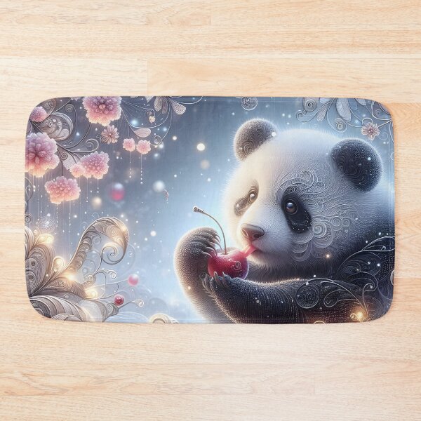 Item preview, Panda's Cherry Bliss designed and sold by ki-mer-a.