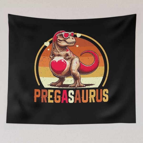Item preview, Pregasaurus Maternity Funny T-rex Dinosaur Mamasaurus Rex Vintage  designed and sold by Empiredesigner3.