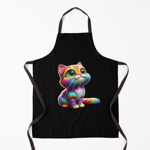 Item preview, Colorful Rainbow Cat Graphic T-Shirt designed and sold by ROYAL-STAR.