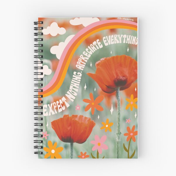 Item preview, Expect Nothing. Appreciate Everything. designed and sold by doodlebymeg.