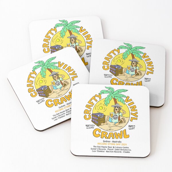 Item preview, 2024 RSD Crafty Vinyl Crawl designed and sold by Monkez.