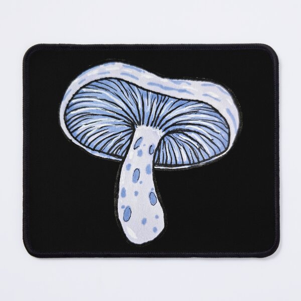 Item preview, Indigo Milk Cap Mushroom designed and sold by silverwolfsoul.
