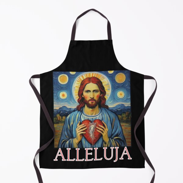 Artikelvorschau, Jesus Christus sagt Alleluja (auf Polnisch) im Van Gogh Stil Geschenk für Polen entworfen und verkauft von thankful-loco.