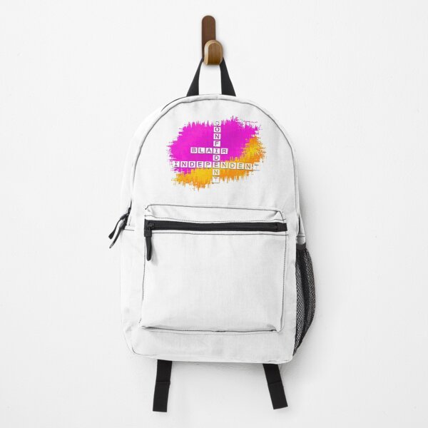 Item preview, Blair, Confident and Independent Crossword Pink Yellow designed and sold by words-my-art.