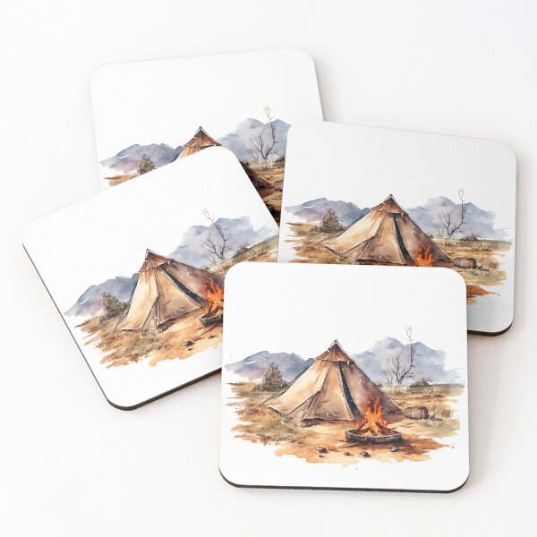 Item preview, Desert camping designed and sold by rollsnbones.