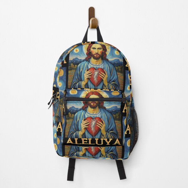 Item preview, Jesus Christ say Aleluya ( in Spanish ) in van gogh style gift for christian designed and sold by thankful-loco.