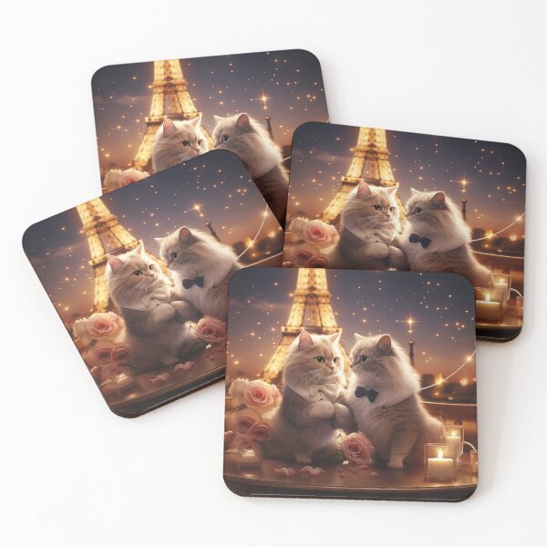 Item preview,  "Romance in Paris: A Feline Love Story" designed and sold by WFTan.