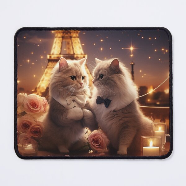 Item preview, "Romance in Paris: A Feline Love Story" designed and sold by WFTan.